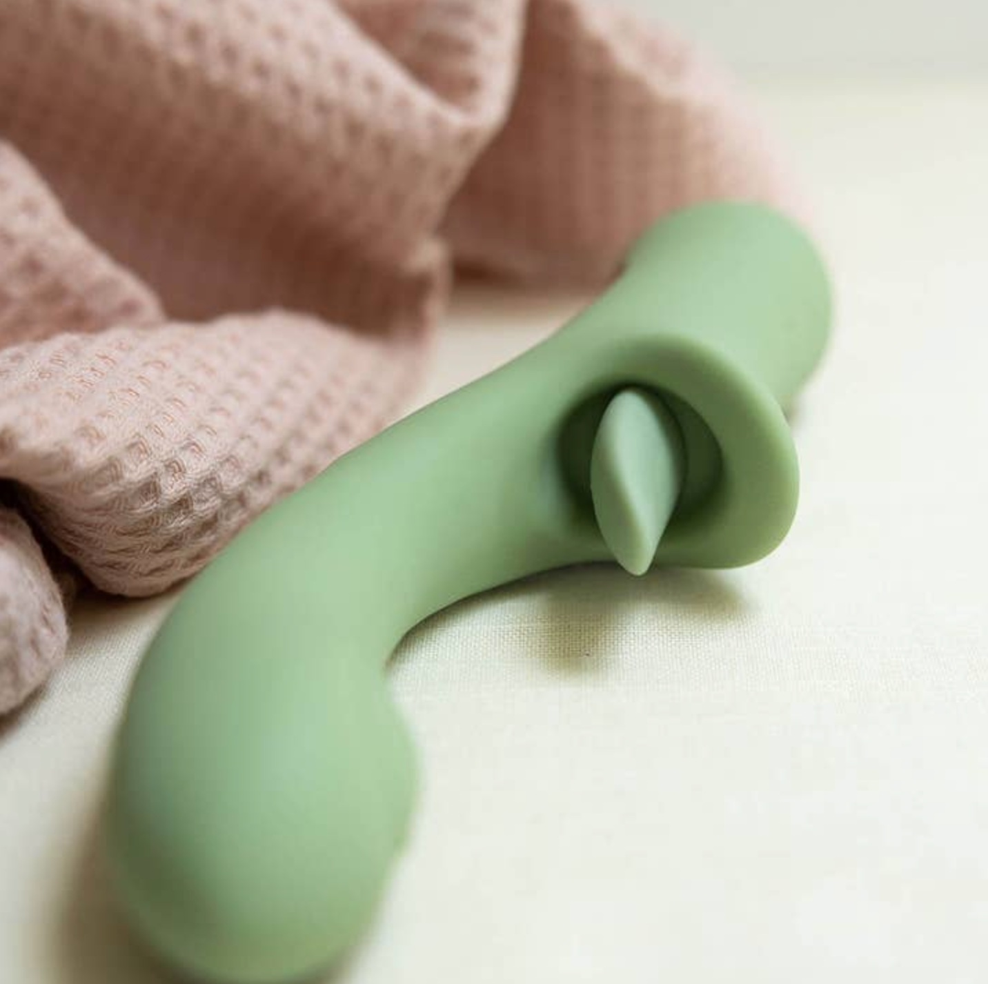 The Natural Love Company Juniper Rabbit Vibrator - Recycled Ocean Plastic - Life Before Plastic